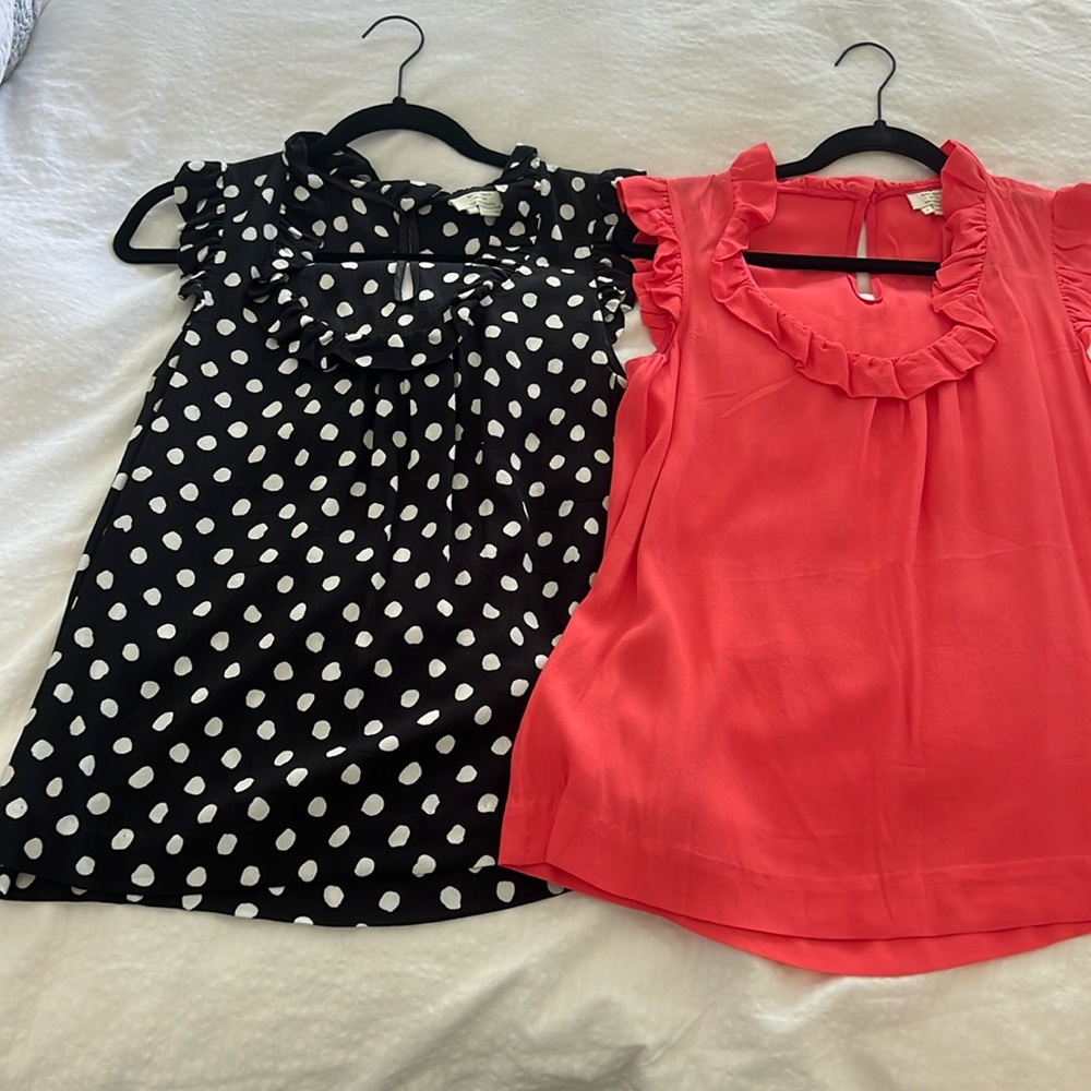 Two size small Kate spade New York tops for work